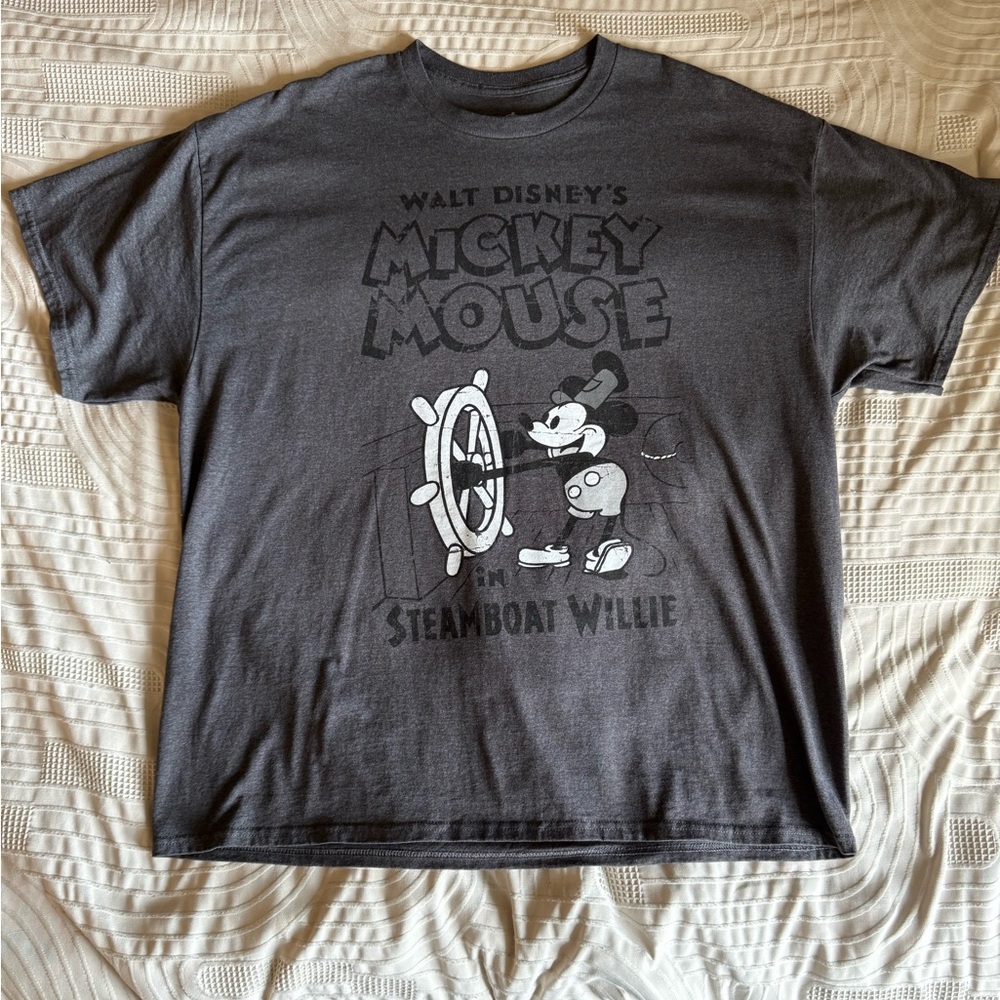 Disney Gray Graphic Tee